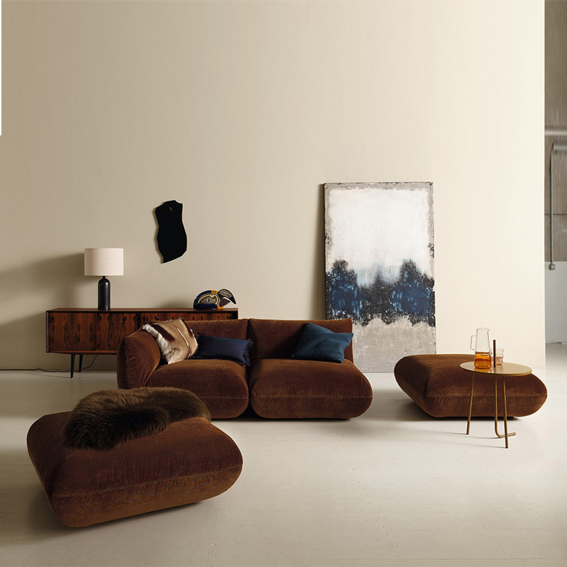 luxury sofa in minimalist living room